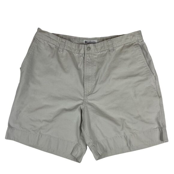 Columbia Shorts Authentic Active Outdoor Stonewashed Granite Cloth Men's Size 38 - Picture 1 of 10